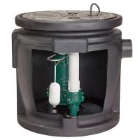 6JGW4 Sewage System, 1/2HP, Vertical Switch