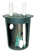 6JGW5 Sump Pump System, 3/10HP, Vertical Switch