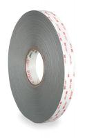 24A731 Double Sided Tape, 3/4 In x 36 yd., Gray