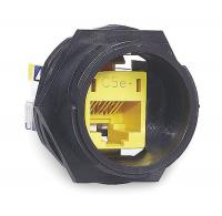 6KB17 Connector, Cat5e, Gray