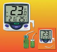 6KEA7 Thermometer, -58 to 158F, LCD