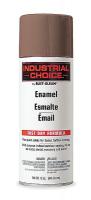 6KP18 Industrial Spray Paint, Leather Brwn, 12oz