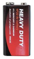 6KWN6 Carbon Zinc Battery, 9V, PK 6