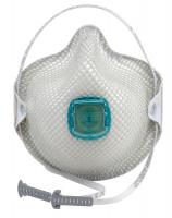 6KXU4 Disposable  Respirator, N100, M/L, White