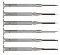 6LER4 Hex Driver Set, Steel Handle, 6Pc