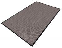 6LUL0 Entrance Mat, Yarn/PVC, Gray, 6x60 ft.