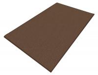 6LUN6 Anti-Fatigue Mat, Dry Area, Brwn, 3x60 ft.