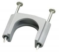 6LVG2 Cable Staple, 19/20In, Plastic, Serv E, Pk4