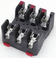 6LVP3 Fuse Holder, 60A, 250V, 3Pole, Box Lug, Indic