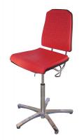 6LWA0 Task Chair, 300 lb., Red
