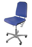 6LWA4 Task Chair, 300 lb., Blue