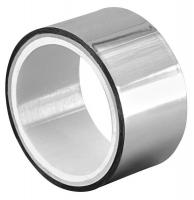 15D408 Metalized Film Tape, Silver, 1In x 5Yd