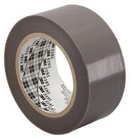 15C953 Film Tape, Skived PTFE, Gray, 2 In x 36 Yd