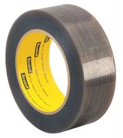 15D037 Film Tape, Extrd PTFE, Gray, 3/4 In x 36 Yd