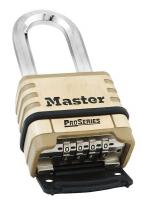 6MCR1 Resettable Combination Lock, Brass, 2 In