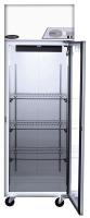 6MEW1 Refrigerator, Pass-Thru, 25 CF, Glass Door