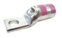 6MFV7 Compression Lug, 1/0 AWG, 1/4 Stud, Pink