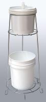 6MGG9 Wire Dispensing Stand w/Trash Receptacle