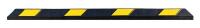 6MGX4 Parking Curb, 6x4x72, Black w/Yellow Tape