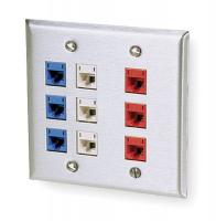 6MK56 Faceplate, 6 Port