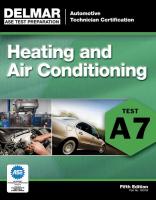 6MKP6 Textbook, ASE Test Prep, Heating/AC