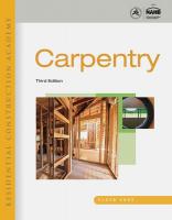 6MKR2 Textbook, Carpentery, Residential Const