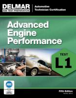 6MKT6 Textbook, ASE Test Prep, Engine Performnce