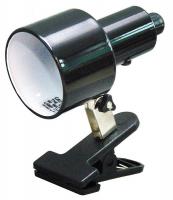 6MNR5 Task Light, Incandescent, 120V, Black