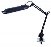 6MNR7 Task Light, Fluorescent, 13W, 120V, Black