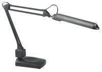 6MNR9 Task Light, Fluorescent, 13W, 120V, Black