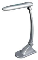 6MNT2 Task Light, Fluorescent, 13W, 120V, Silver