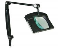 6MNT7 Wide Angle Magnifier Light, 1.75, LED, Bk