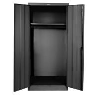 6MNX8 Wardrobe Cabinet, Unassembled, Black