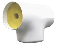 6MRF7 Pipe Fitting Insulation, Tee, 1-5/8In ID