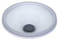 6MRJ7 Plastic Pail Lid, Spout, For 6MRJ2-6MRJ5