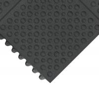6MRU5 Modular Anti-Fatigue Mat, Black, 3 x 3 ft
