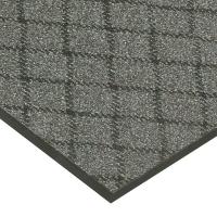 6MRV1 Entrance Mat, Vinyl, Charcoal, 3 x 10 ft