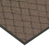 6MRV2 Entrance Mat, Vinyl, Brown, 3 x 10 ft