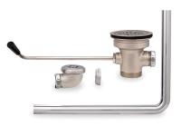 6MT91 Waste Valve, Cast Bronze, 2 In