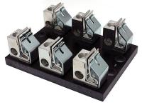 6MUN5 Fuse Holder, 400A, 600V, 3Pole, Box Lug
