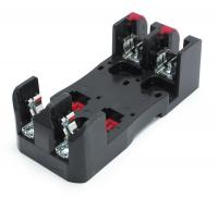 6MUR4 Fuse Holder, 30A, 600V, 2Pole, P Plate, Indic