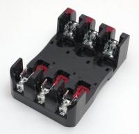 6MUR6 Fuse Holder, 30A, 600V, 3Pole, Box Lug, Indic