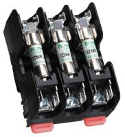 6MUX3 Fuse Holder, 30A, 600V, 3Pole, Press Plate