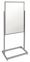 6MVD6 Pedestal Board, White Dry Erase, 24x36