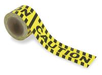 6N822 Caution Marking Tape, Roll, 3In W, 60 ft. L