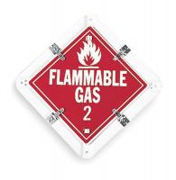 6N834 Vehicle Placard, 6 Legends, Aluminum