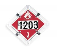 6N846 Vehicle Placard, 5 Legends, Aluminum