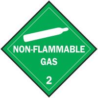 6N997 Vehicle Placard, Non Flammable Gas