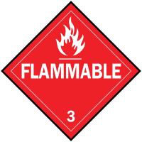 6N999 Vehicle Placard, Flammable