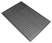 6NAU2 Modular Anti-Fatigue Mat, Black, 2 x 3 ft